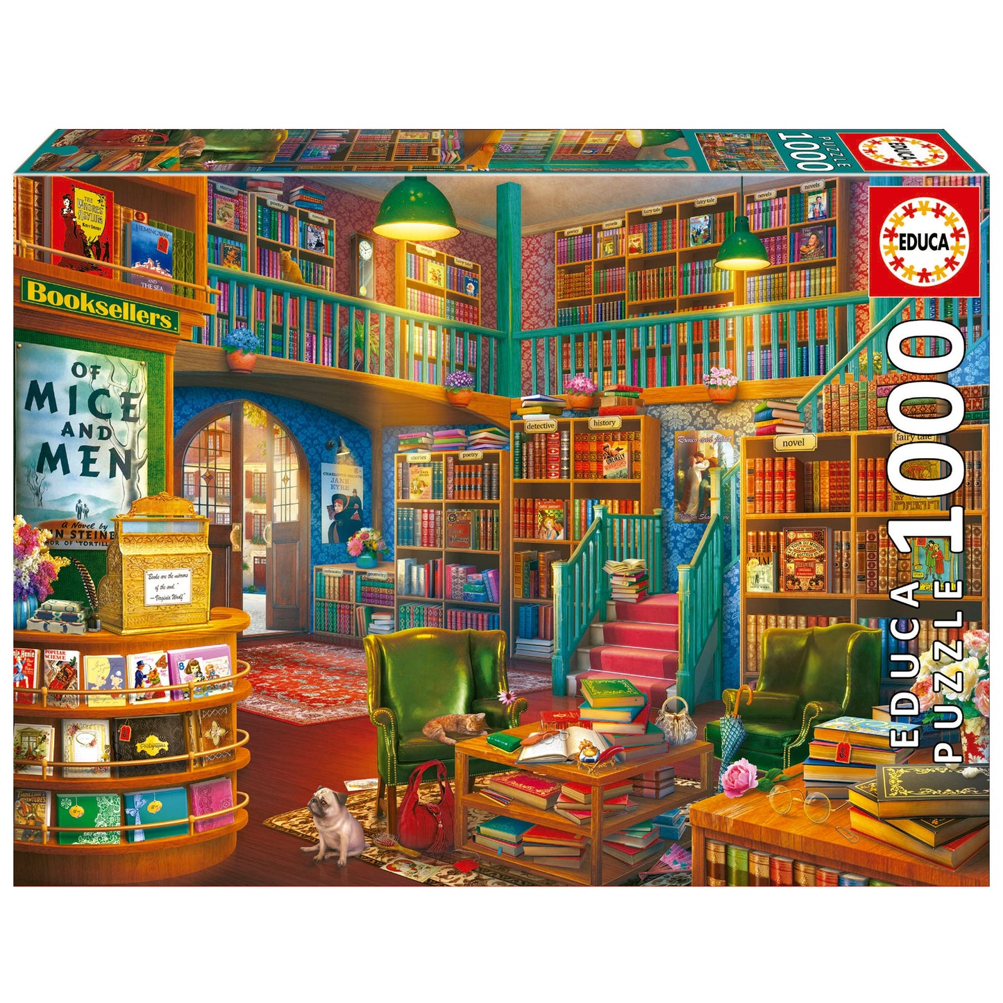 LIBRERIA -PUZZLE 1000 PIEZAS