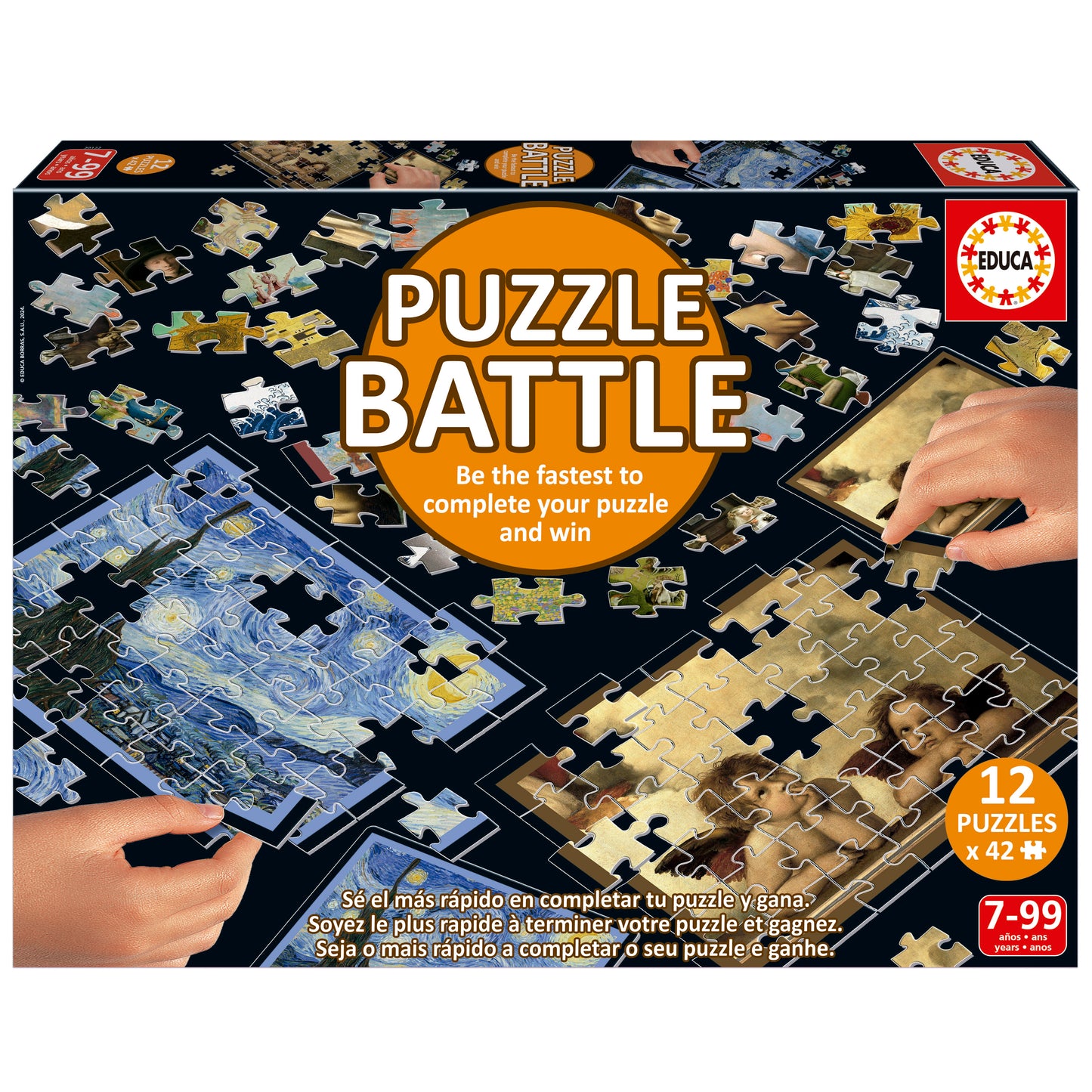 BATALLA DE PUZZLES ARTE