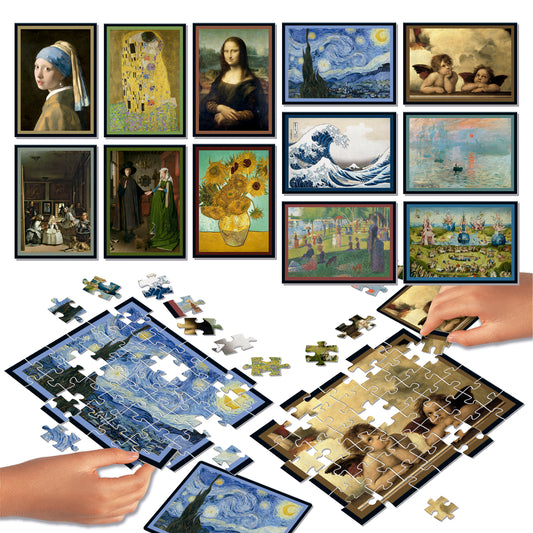 BATALLA DE PUZZLES ARTE