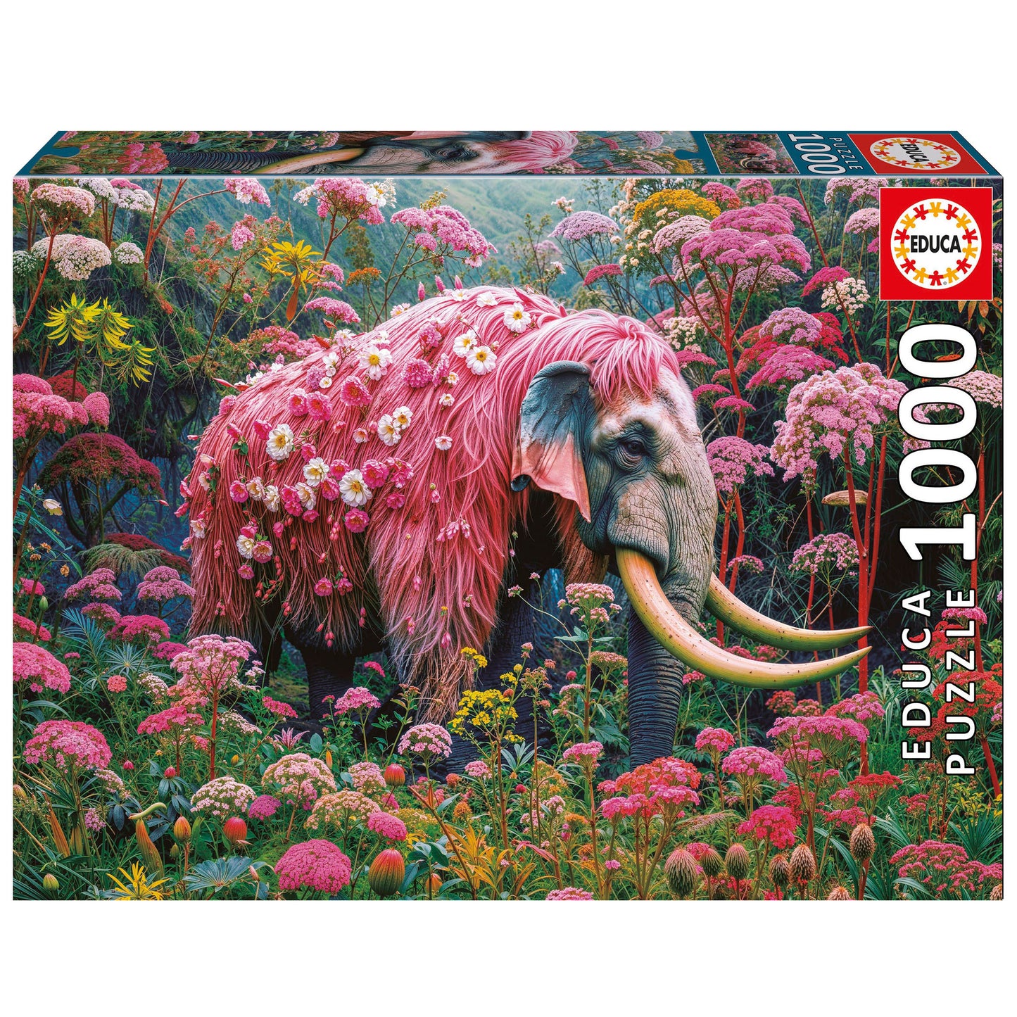 1000P ELEFANTE FLORAL