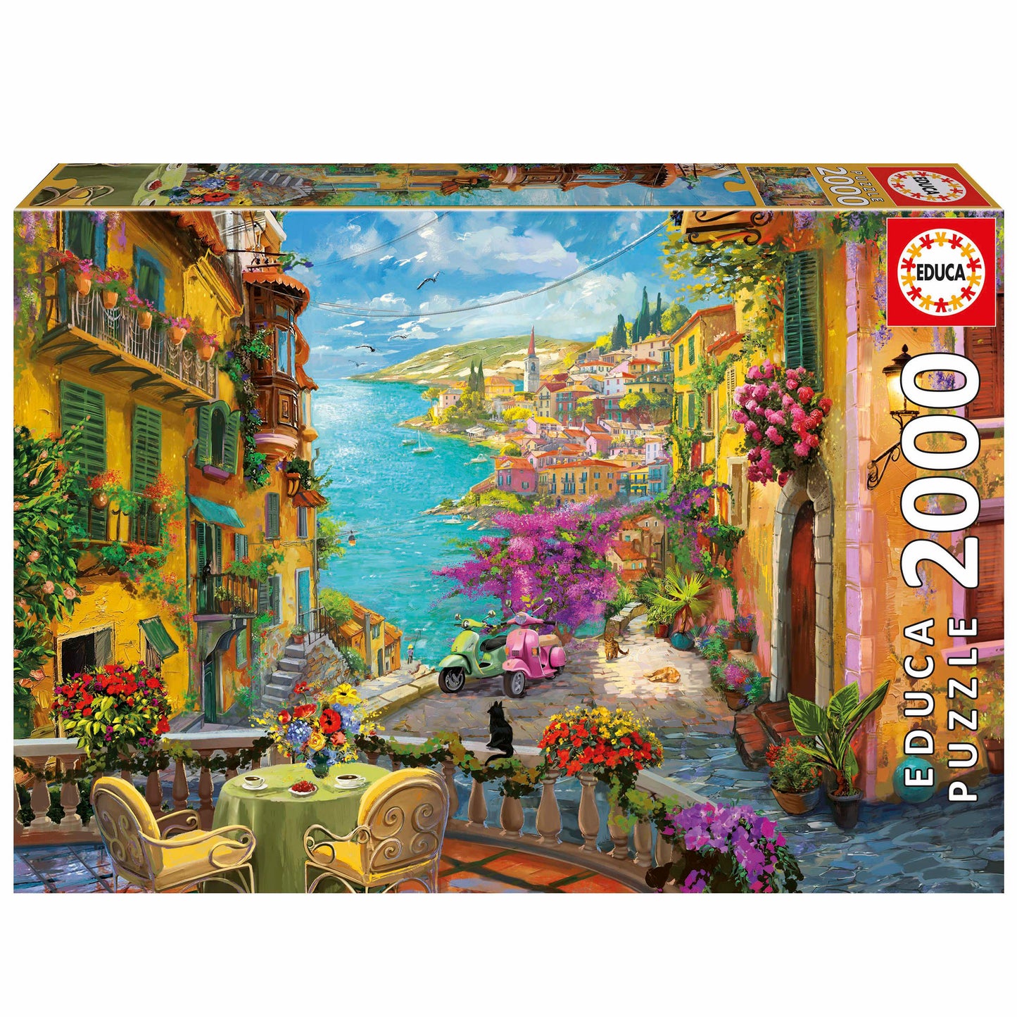 Café español - puzle 2000 piezas