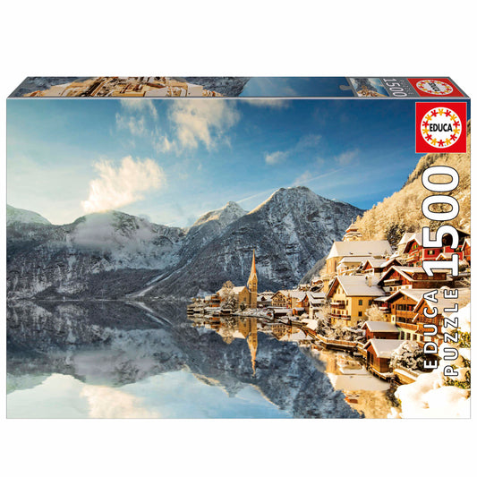 PUZZLE: INVIERNO EN HALLSTATT 1500 PIEZAS