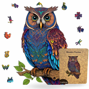 WISDOM OWL PZ MADERA
