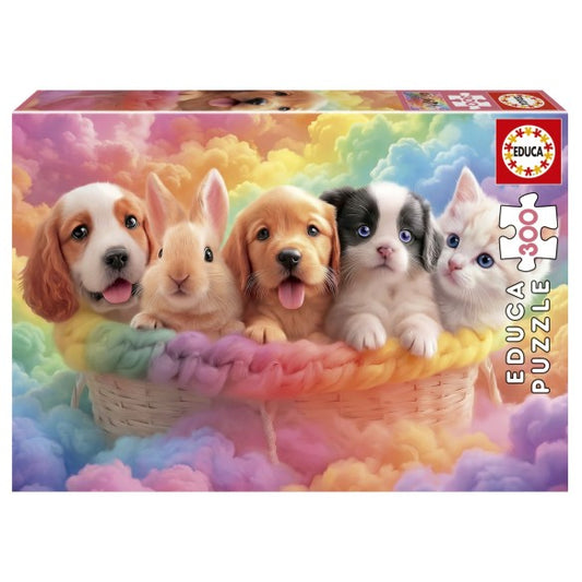 Amigos del cesto  , puzzle 300 piezas