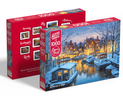 Ámsterdam de Noche - PUZZLE 1000 PIEZAS