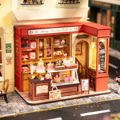 Maqueta: tienda de postres