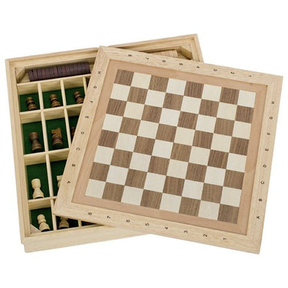 Juego de ajedrez y damas