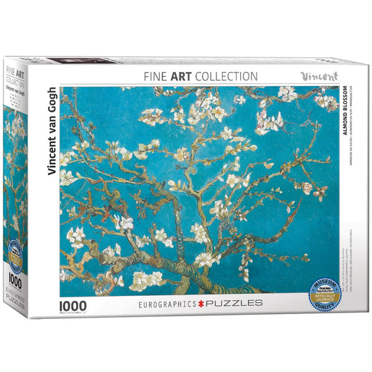 Puzzle 1000pcs Almendros en flor de Van Gogh