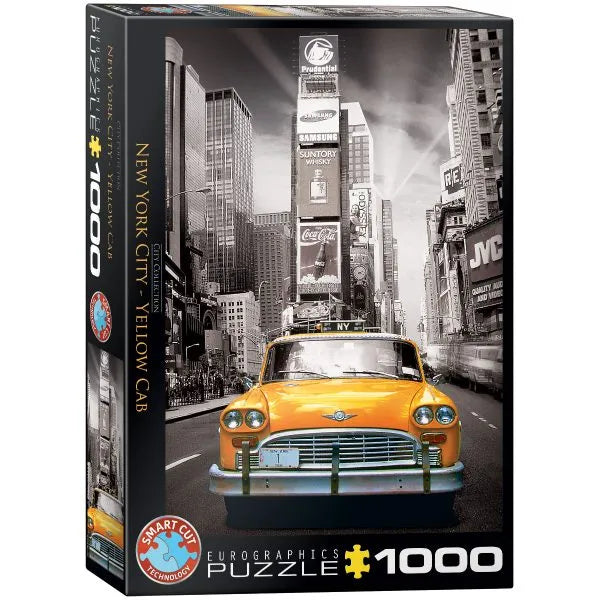 Puzzle: Taxi amarillo, New York 1000 pzs.