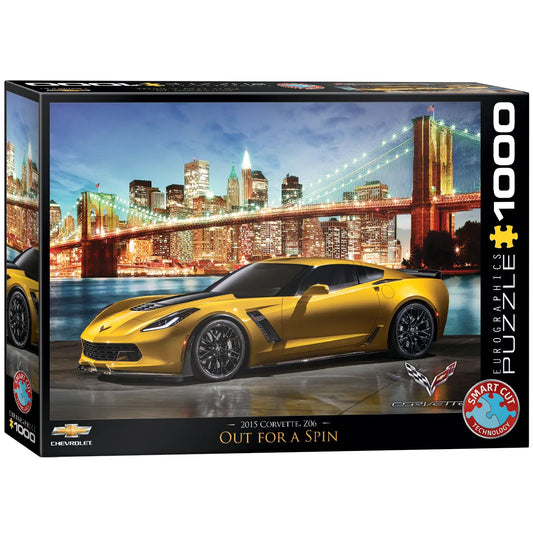 Puzzle 1000pcs Corvette Z06 Out for a Spin