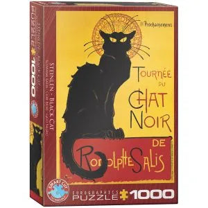 Puzzle : Chat noir 1000 piezas