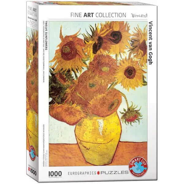 Puzzle 1000 piezas Girasoles Van Gogh