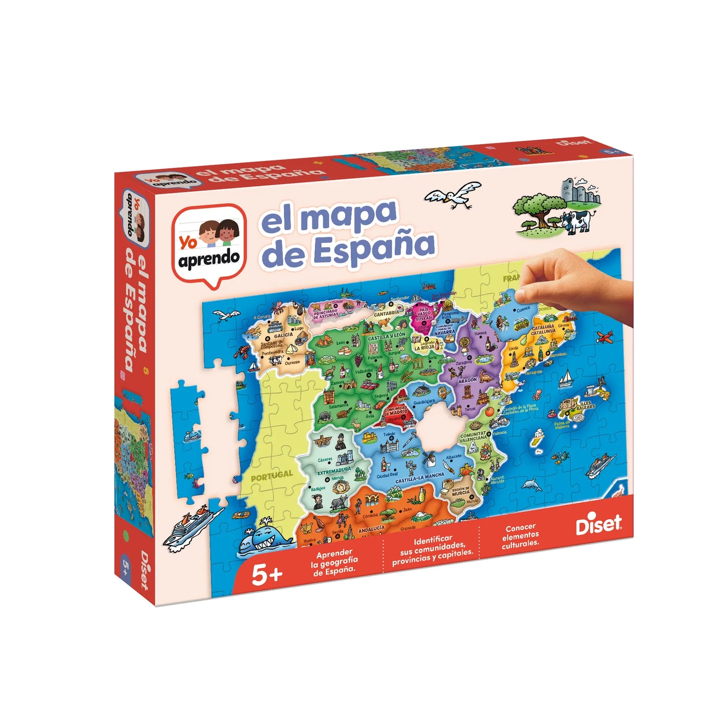 Aprendo en positivo: Provincias de españa