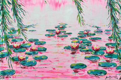PINK WATER LILIES 4000P
