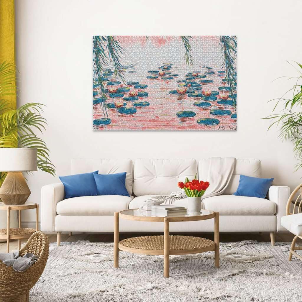 PINK WATER LILIES 4000P