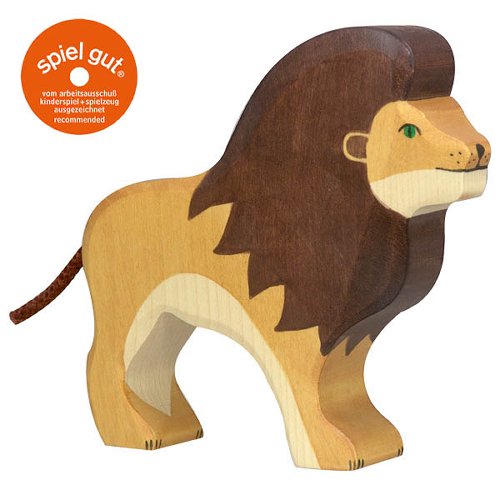 León de madera