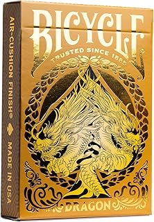 BICYCLE DRAGON GOLD