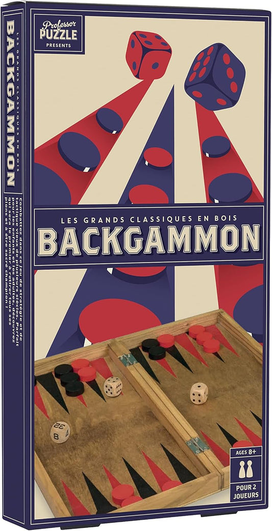 Backgammon madera