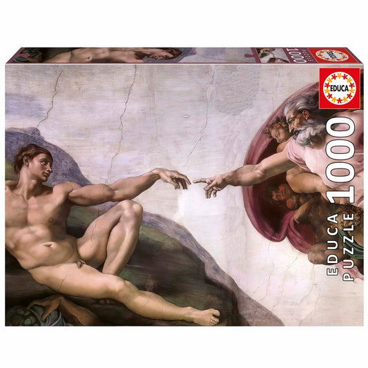 LA CREACIÓN DE ADAN PUZZLE 1000 PIEZAS