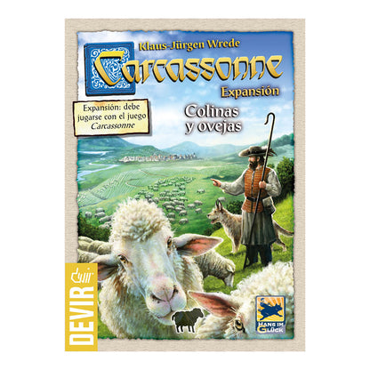 Carcassone expansión .Colinas y Ovejas