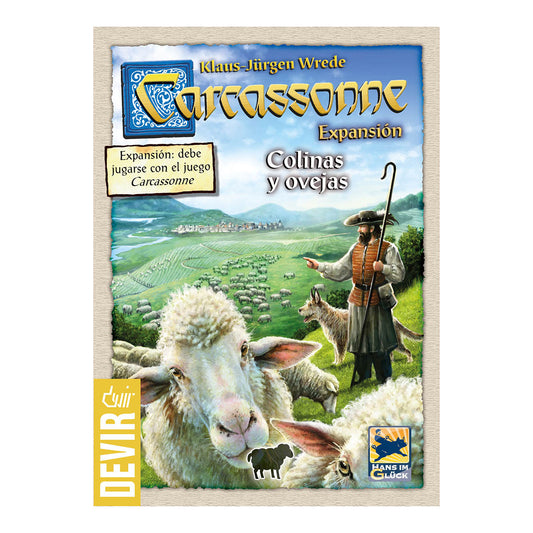 Carcassone expansión .Colinas y Ovejas