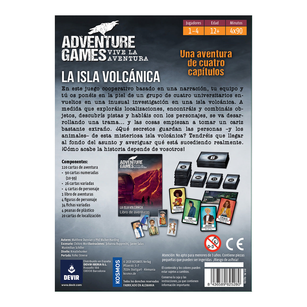 ADVENTURE GAMES - LA ISLA VOLCANICA