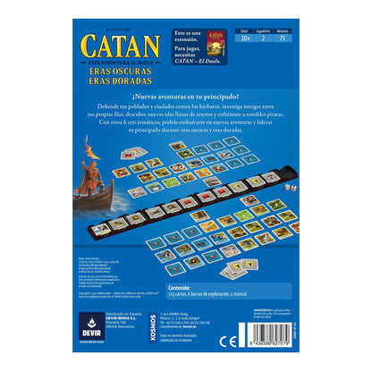 EXPANSION CATAN DUELO  ERAS OSCURAS U DORADAS