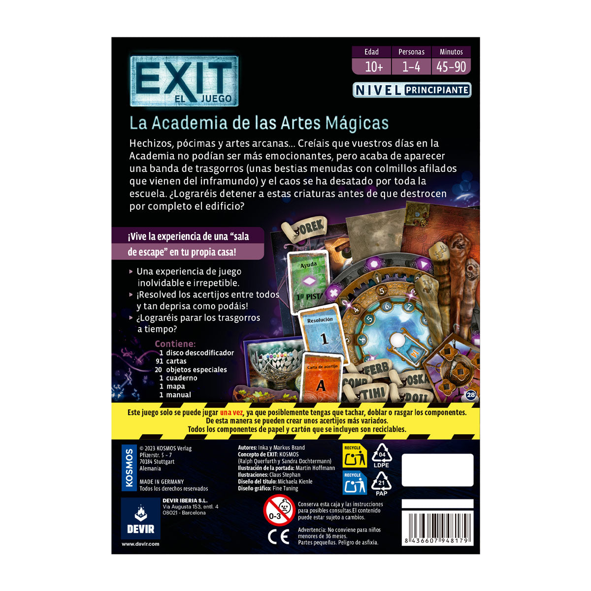 EXIT LA ACADEMIA DE ARTES MAGICAS