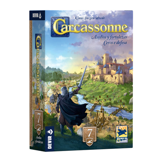 CARCASSONNE ASEDIO y FORTIFICACIONES EXP Nº7