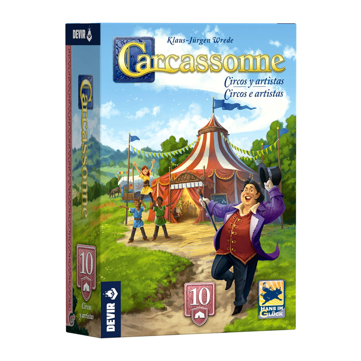 CARCASSONNE CIRCOS Y ARTISTAS EXP Nº10