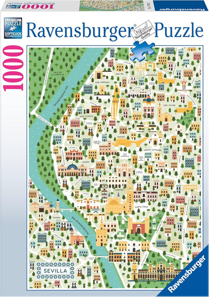Mapa de Sevilla