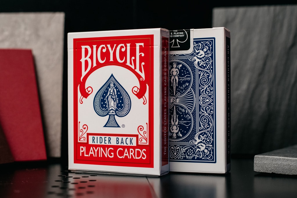 Bicycle Poker Rider Back