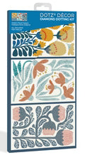 Modern Floral Triptych