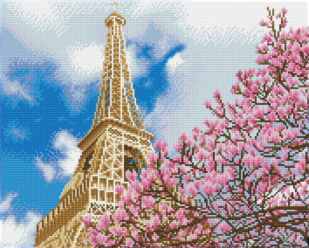 Diamond painting kit: La torre Eiffel