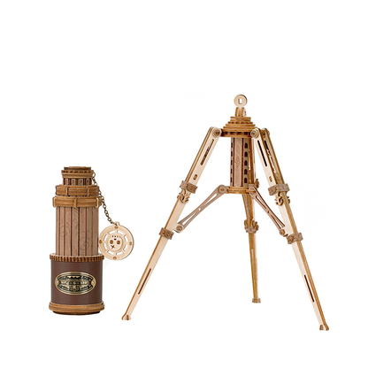 Maqueta madera Telescopio