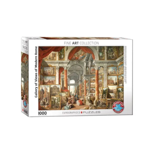 Puzzle 1000 piezas Gallery of views of Modern Rome