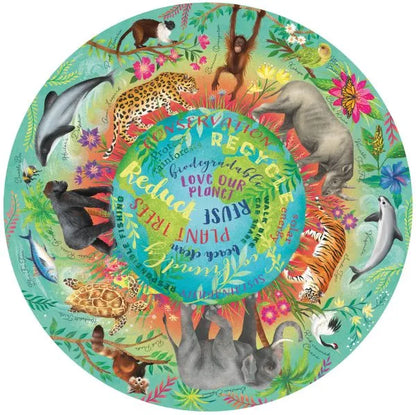 THERE IS NO PLANET B CIRCULAR 500 PIEZAS