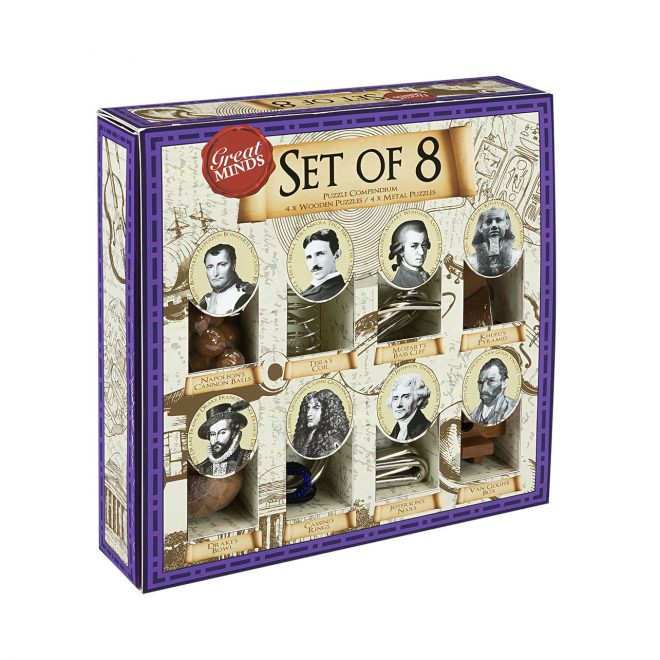 Great minds : Set Of 8