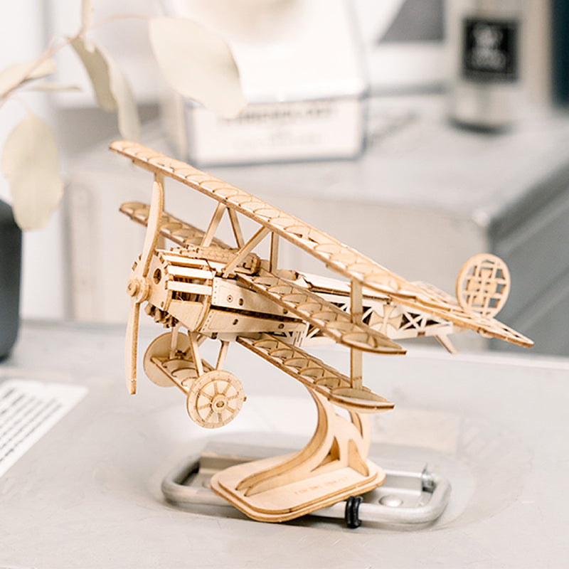 Maqueta Madera Aeroplano