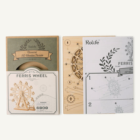 Maqueta Madera Noria