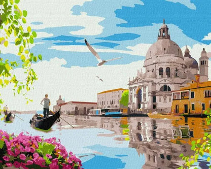 Set de pintura numerada Venecia