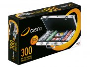 Maletin Casino 300 fichas poker 11,5 gr