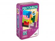 Pentomino caja metal