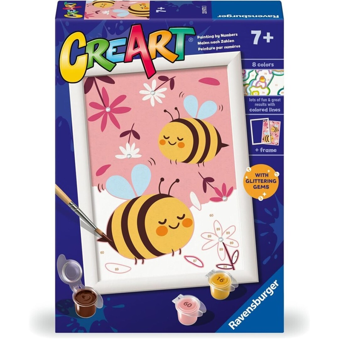 CreArt Serie   Abejitas Felices
