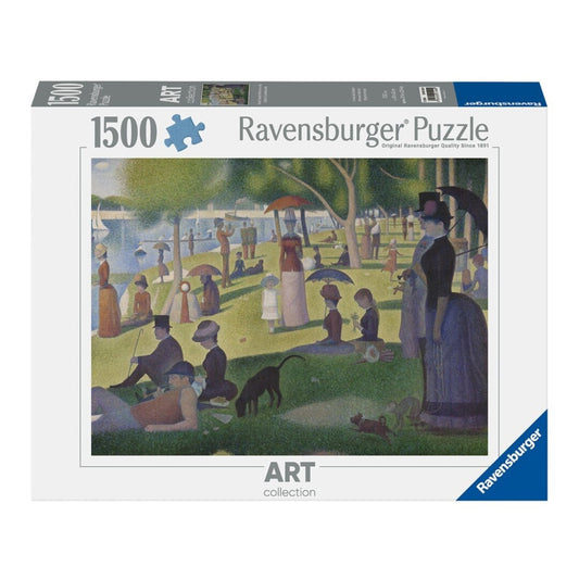 Seurat: Tarde de domingo en la isla de la Gran Jatte 1500 pc