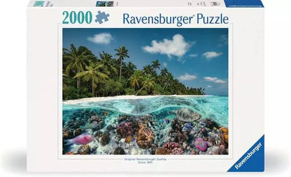Buceo en las Maldivas - puzle 2000 piezas
