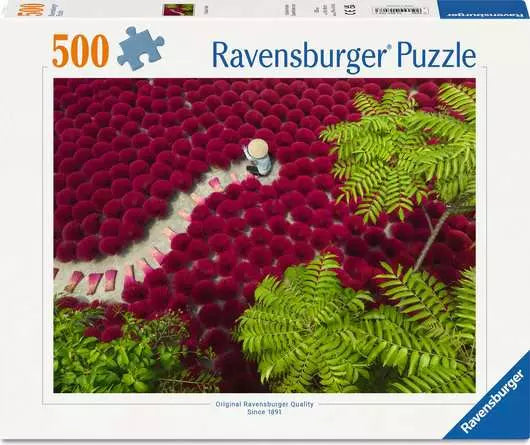 Un Mar De Rojo Puzzle 500 Piezas