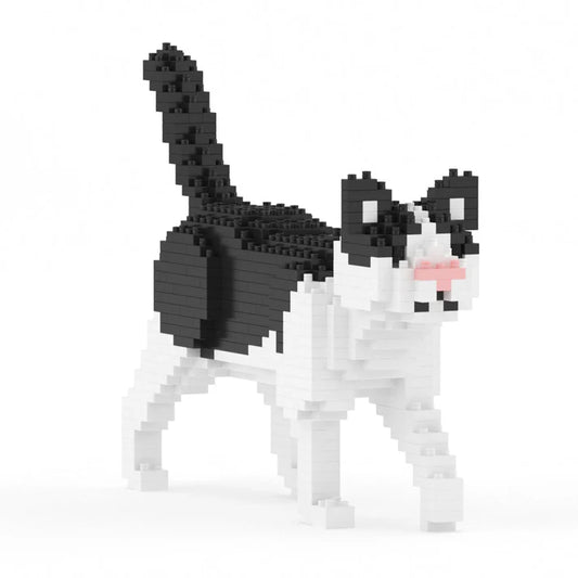 GATITO BLANCO Y NEGRO