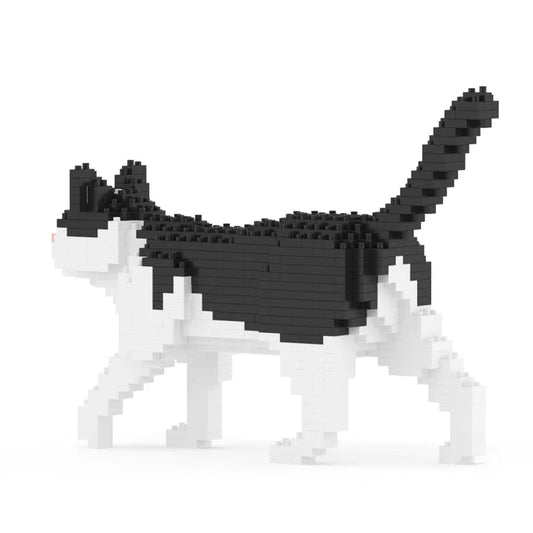 GATITO BLANCO Y NEGRO