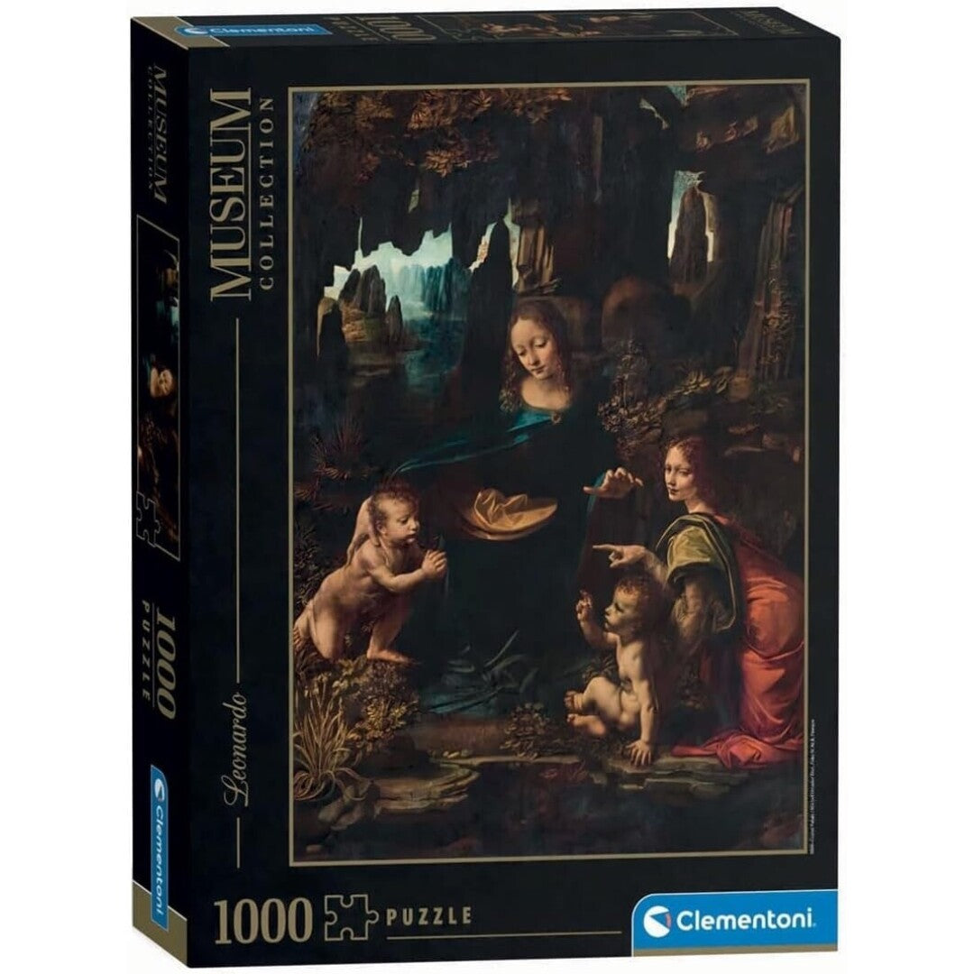 PUZZLE 1000 pzas MUSEUM LOUVRE LEONARDO, THE VIRGIN